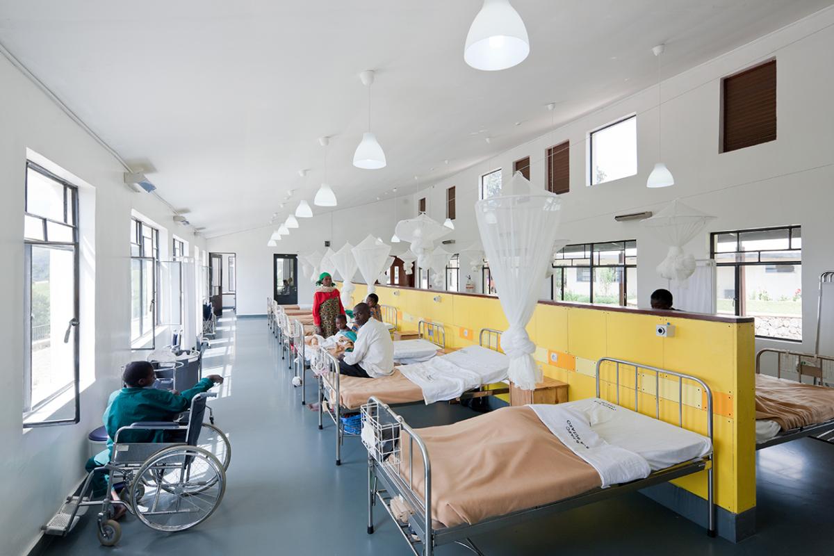The Butaro Hospital was designed to ensure every patient had a view of nature from their bed.