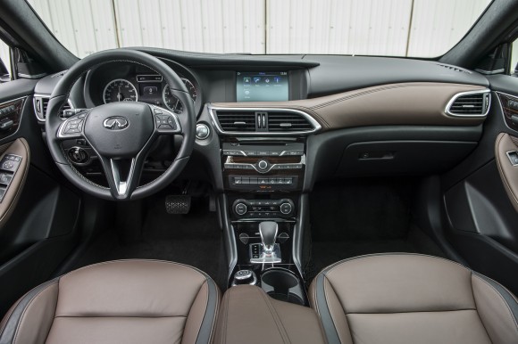 Inside the QX30. (Courtesy of Infiniti)