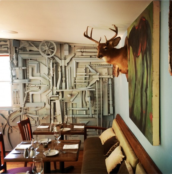 Interior of Peekamoose Restaurant. (Courtesy Peekamoose Restaurant)