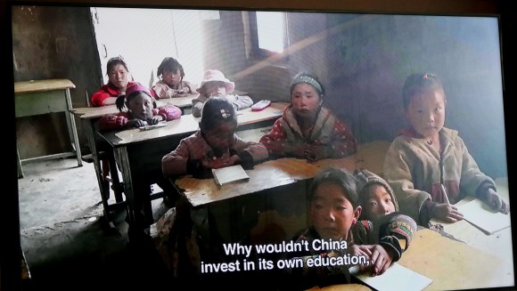 Screen shots from the documentary, 
