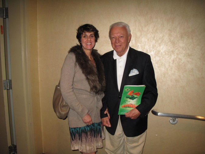 KJAZZ radio host Jerry Sharell and his wife, Gigi, enjoyed Shen Yun Performing Arts at the Dolby Theatre on April 14, 2017. "It's beyond my belief," said Gigi. "We listen to a lot of music, but this is just absolutely... The whole program, the whole synchronization, to everything that they do, is absolutely beautiful." (Yaning Liu/Epoch Times).