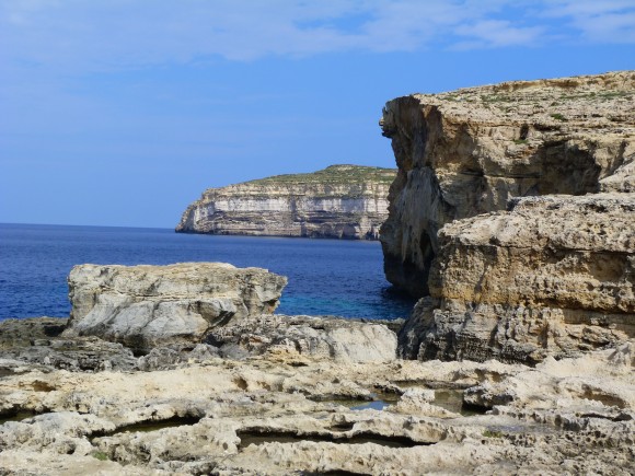 The spot where the Azure Window used to be. (Barbara Angelakis)