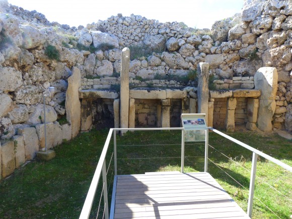 Ggantija Megalithic Temple. (Barbara Angelakis)