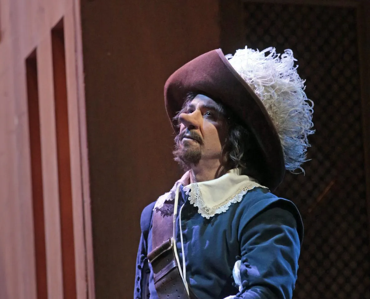 Roberto Alagna as Cyrano in Franco Alfano's “Cyrano de Bergerac.” (Ken Howard/Metropolitan Opera)