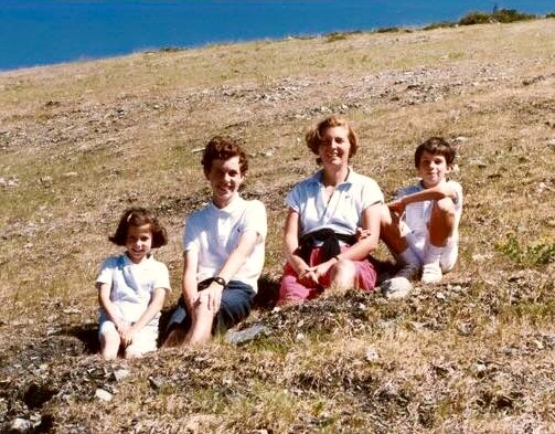Sibylle Eschapasse and siblings. (Rene-Victor Eschapasse)