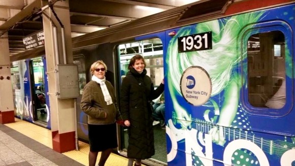 Sibylle Eschapasse and her loving mother. (Rene-Victor Eschapasse)