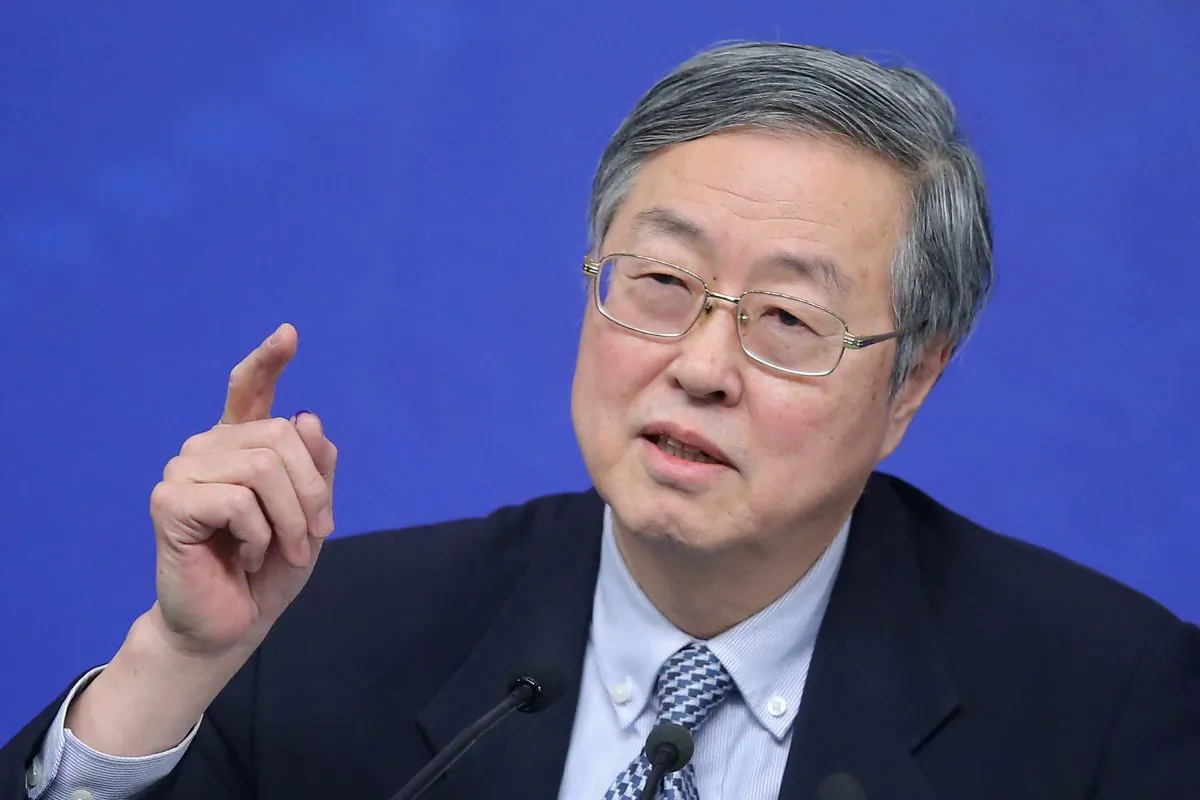 Zhou Xiaochuan, governor of the People’s Bank of China, in Beijing on March 12, 2015. (Feng Li/Getty Images)
