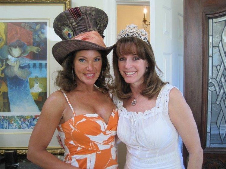 Mad Hatter Hostess Lisa Spoden with Elaine Roecklein (Alessandra Gelmi)