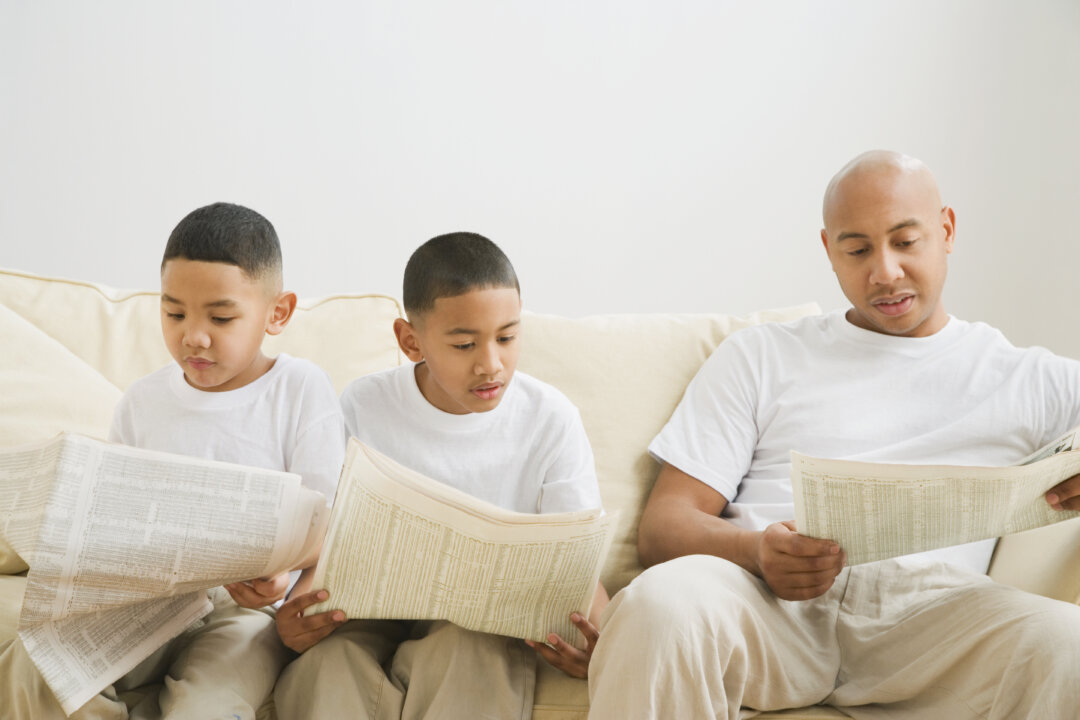 Children will learn from the example we set, good or bad. (Blend Images/Shutterstock)