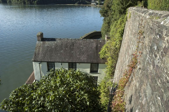The Dylan Thomas Boathouse in Laugharne where the writer lived with his wife and children for the last four years of his life. (Carole Jobin)