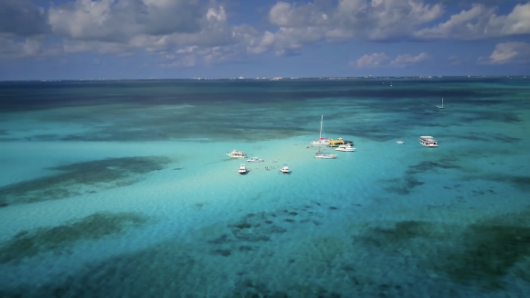 The Force Blue team working off the Cayman Islands in May 2017. (Working Pictures)