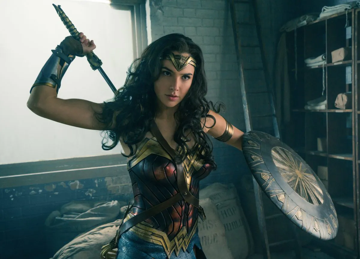 Gal Gadot as Diana Prince in the action adventure movie "Wonder Woman."  (Clay Enos/ TM & DC Comics)