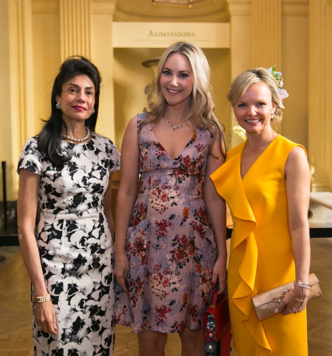 Ayesha Bulchandani, Elizabeth Kurpis, and Monika McLennan. (Benjamin Chasteen/The Epoch Times)