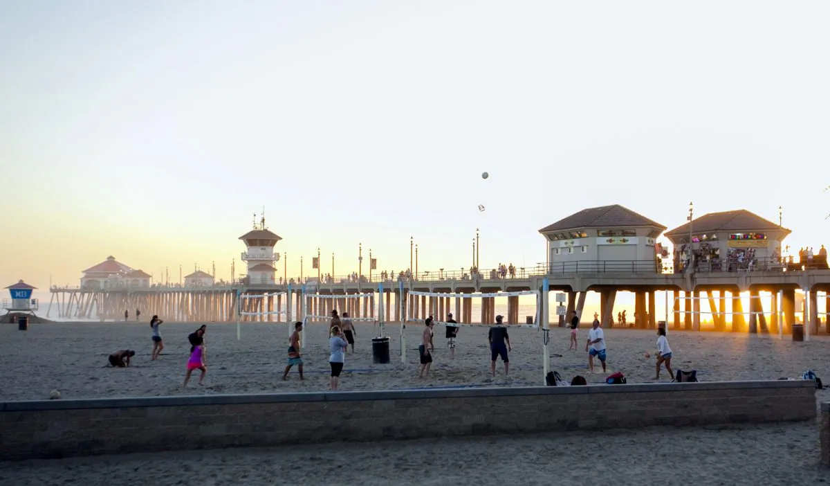 Huntington Beach Pier is pictured in this file photo. (Channaly Philipp/The Epoch Times)