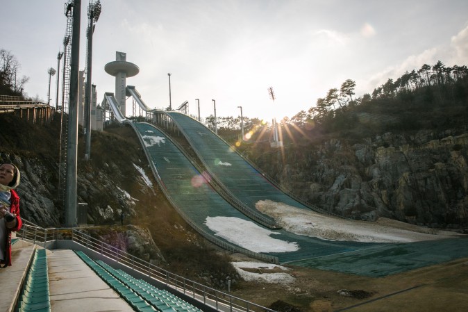 The Alpenisa Ski Resort in Pyeongchang. (Benjamin Chasteen/The Epoch Times)