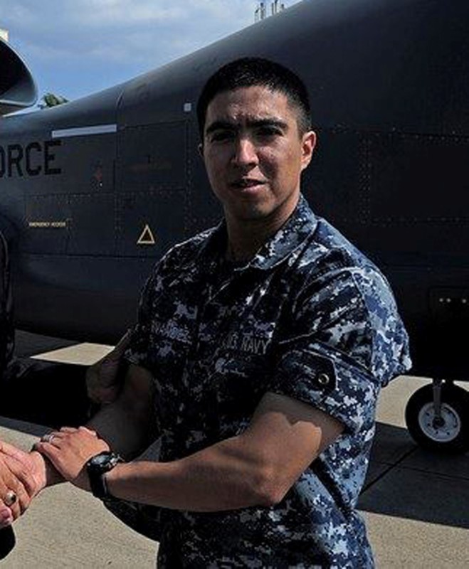 Gunner's Mate 2nd Class Noe Hernandez, 26, from Weslaco, Texas, one of the dead sailors identified by the U.S. Navy from a collision between the U.S. Navy destroyer USS Fitzgerald and Philippine-flagged merchant vessel, is seen in this undated handout photo released by the U.S. Navy on June 19, 2017. (Courtesy of U.S. Navy/Handout via Reuters)