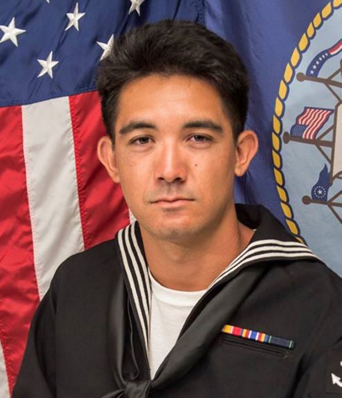 Yeoman 3rd Class Shingo Alexander Douglass, 25, from San Diego, California, one of the dead sailors identified by the U.S. Navy from a collision between the U.S. Navy destroyer USS Fitzgerald and Philippine-flagged merchant vessel, is seen in this undated handout photo released by the U.S. Navy on June 19, 2017. (Courtesy of U.S. Navy/Handout via Reuters)