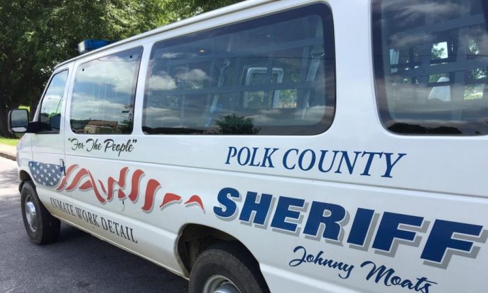 Work Detail van of the Polk County Sheriff's Office. (Polk County Sheriff's Office)