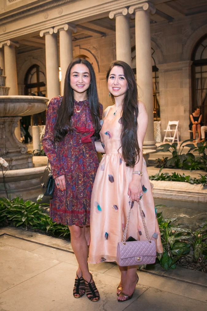 Meher Mamoor with her sister Maha.  (Benjamin Chasteen/The Epoch Times) 