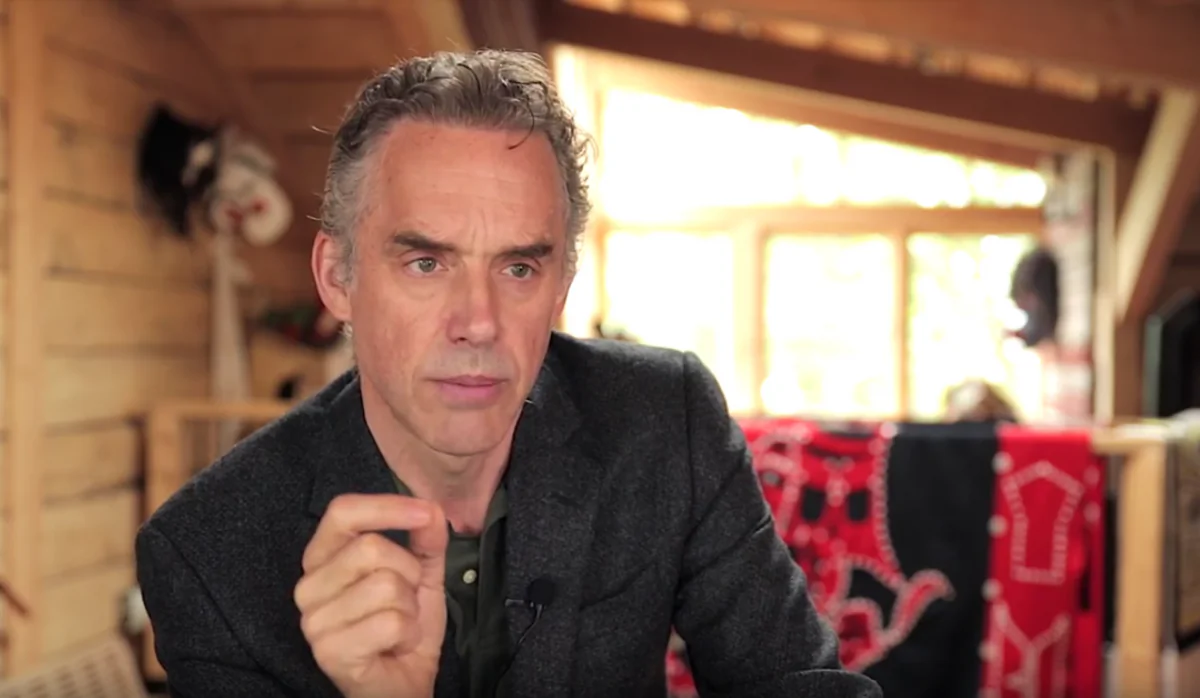 Jordan Peterson, Canadian clinical psychologist and professor of psychology at the University of Toronto, explains the communist roots of postmodernism during an interview on June 15. (The Epoch Times)