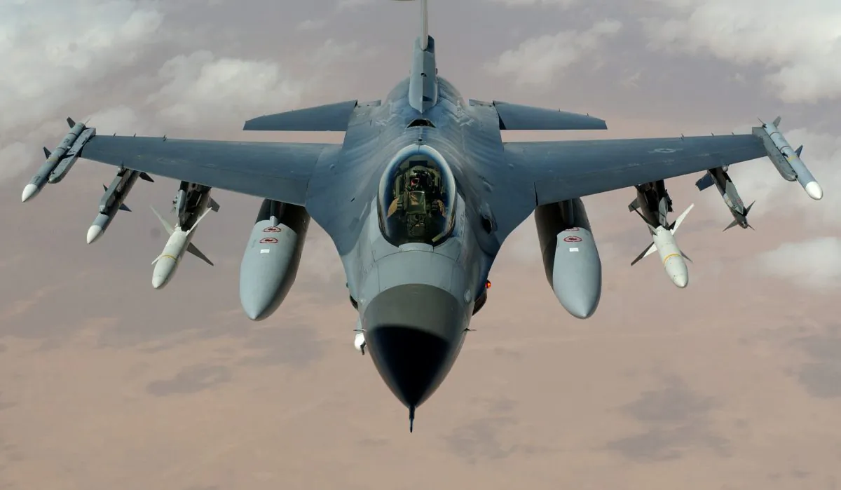An F-16 Fighting Falcon flies a mission in a file photo. (U.S. Air Force Photo by Staff Sgt. Cherie A. Thurlby)
