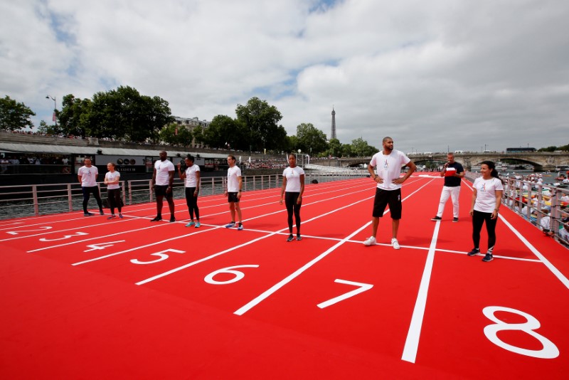 Paris Holds Olympic Festivities to Push Bid to Host 2024 Summer Olympics