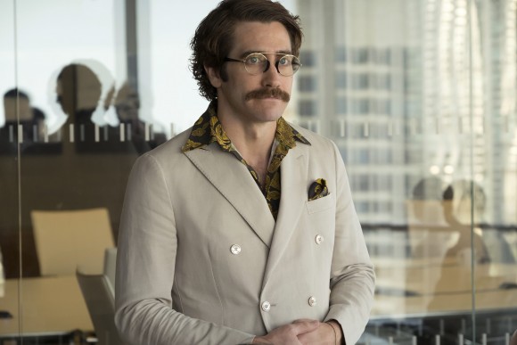 Jake Gyllenhaal in a scene from "Okja." (Barry Wetcher/Netflix via AP)