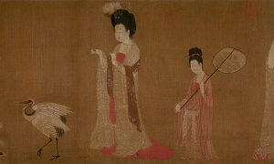 Zhou Fang's 'Court Ladies Wearing Flowered Headdresses'