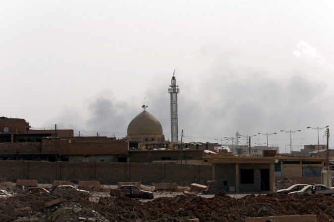 A mosque is seen in the Old City in Mosul, Iraq, July 3, 2017. (REUTERS/Ahmed Jadallah)