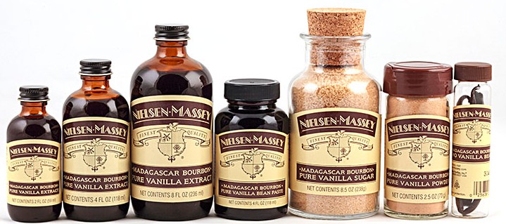 Nielsen-Massey's vanilla products. (COURTESY OF NIELSEN-MASSEY)