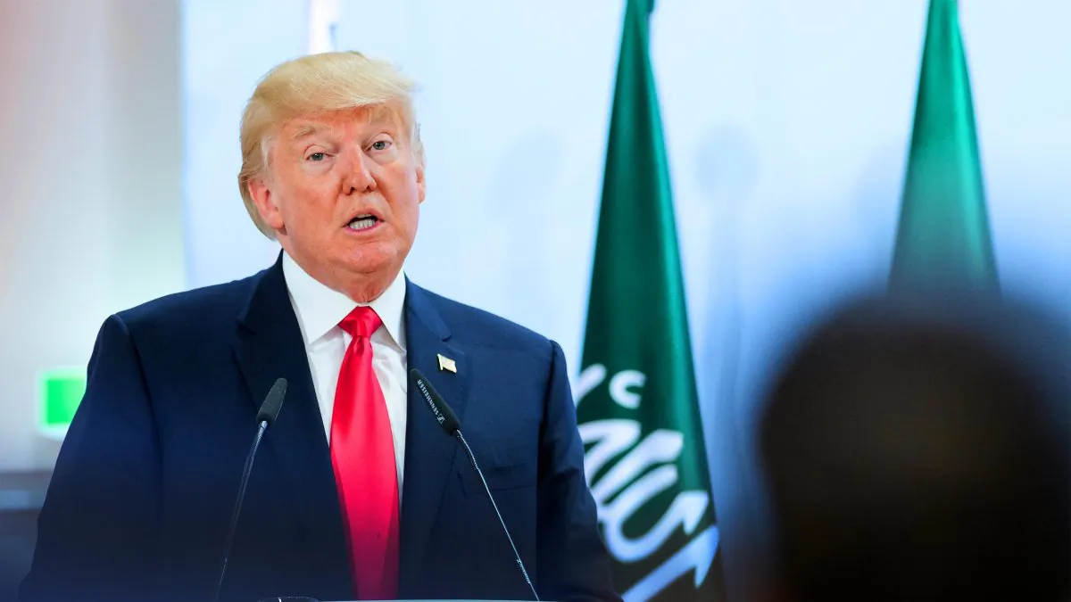 President, Donald Trump attends a panel discussion titled 'Launch Event Women's Entrepreneur Finance Initiative' on the second day of the G20 summit on July 8, 2017 in Hamburg, Germany. (Ukas Michael—Pool/Getty Images)