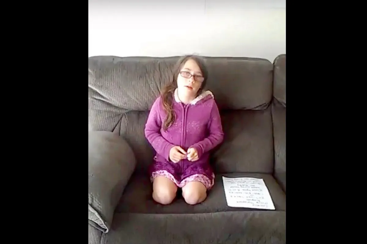 Emily Pooler appeals for help finding a kidney donor as she faces stage four chronic kidney disease. (Youtube)