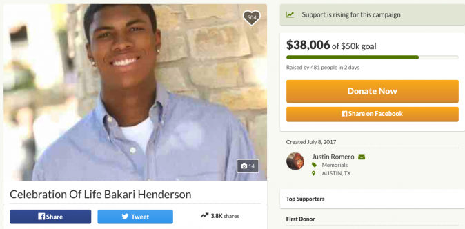 (Screenshot of Gofundme.com)