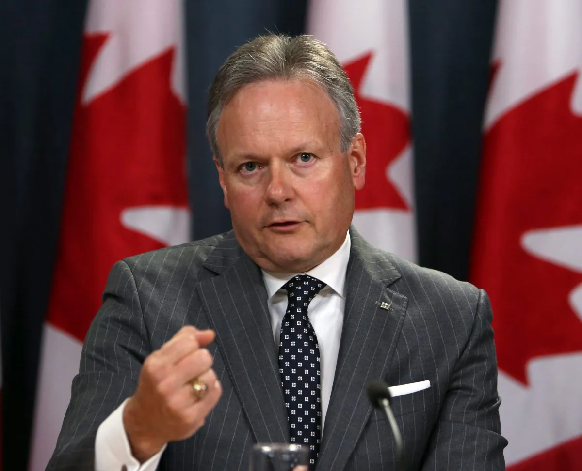 Stephen Poloz, governor of the Bank of Canada, holds a news conference in Ottawa after the central bank raised its key policy rate for the first time since 2010 on July 12, 2017. (The Canadian Press/Fred Chartrand)