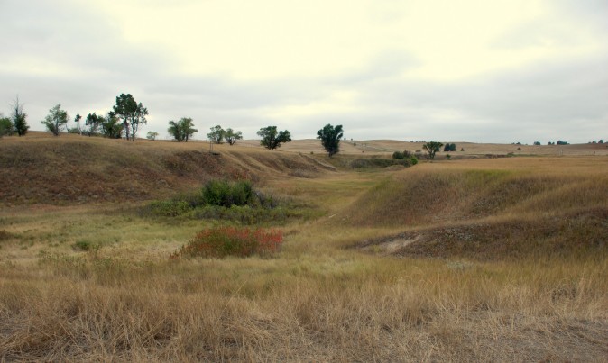 The site of the Wounded Knee massacre. (Myriam Moran copyright 2014)