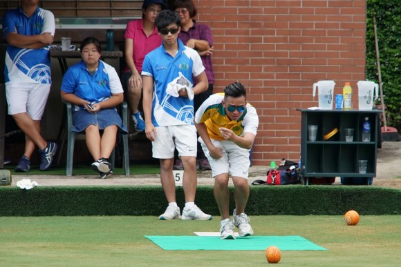 2015 Bowler of Year Jordi Lo skipped his Craigengower Cricket Club team to win the National Fours in the Finals Day last Sunday, July 9. (Mike Worth)