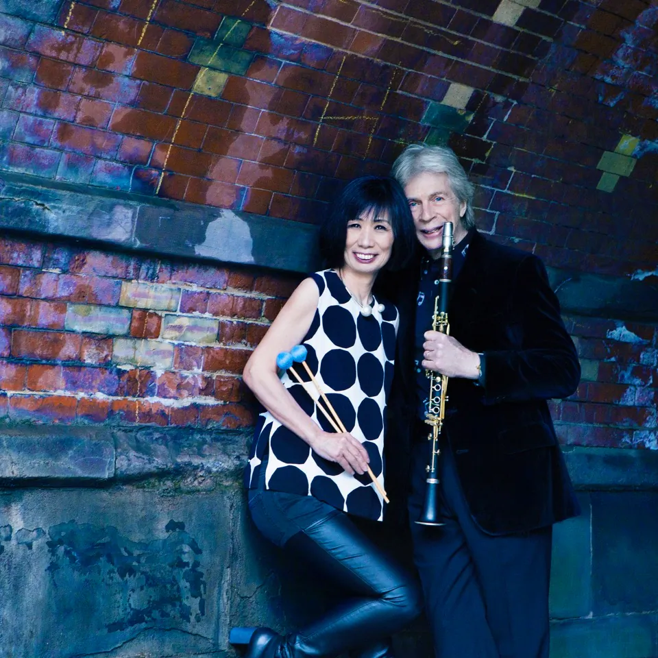 Mika and Richard Stoltzman. (Courtesy of Mika Stoltzman)