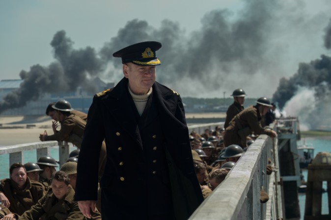 Kenneth Branagh as Commander Bolton in the Warner Bros. Pictures action thriller "Dunkirk,