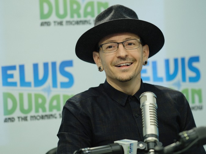 Chester Bennington visits "The Elvis Duran Z100 Morning Show" at Elvis Duran Offices on February 21, 2017 in New York City. (Photo by Dimitrios Kambouris/Getty Images)