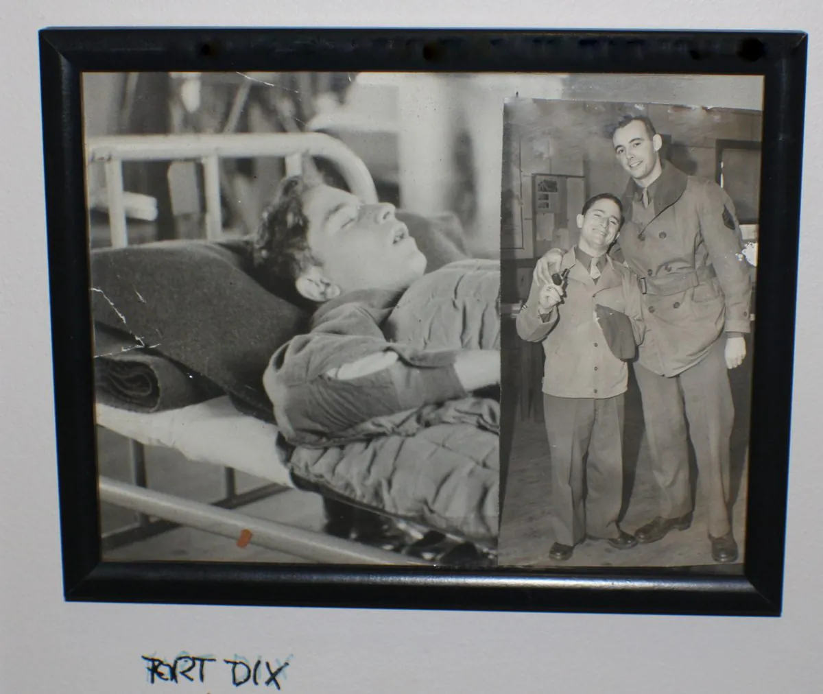 Irwin Hasen joined the U.S. Army in 1942. He was 5’2” tall. With the rifle stock against his shoulder his fingers could not reach the trigger. Assigned to Special Services at Ft. Dix he drew cartoons and edited the post newspaper. (Used with permission of Irwin Hasen)