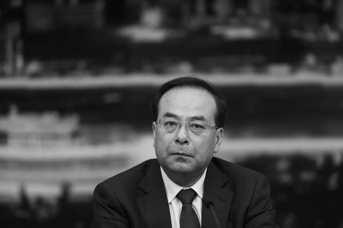 Former Chongqing Party secretary and Politburo member Sun Zhengcai in the Great Hall of the People on Mar. 6, 2016. Sun was officially investigated for corruption on July 24, 2017. (Lintao Zhang/Getty Images)