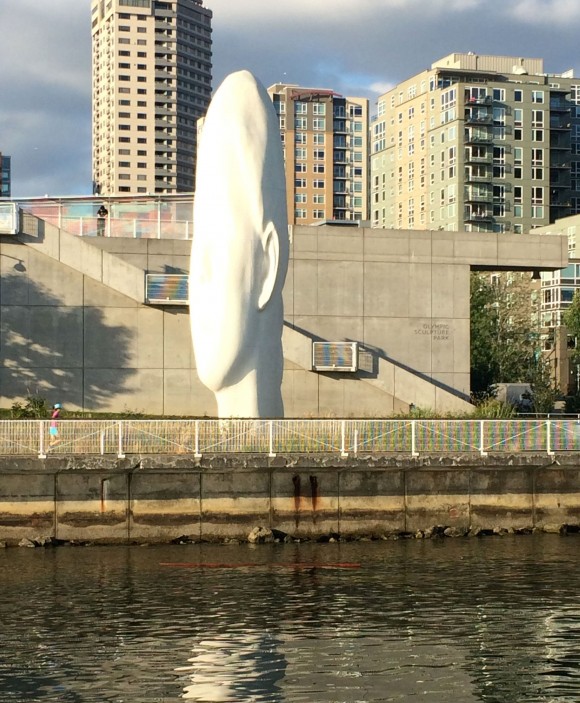 Sculpture at Olympic Sculpture Park. (Beverly Mann)