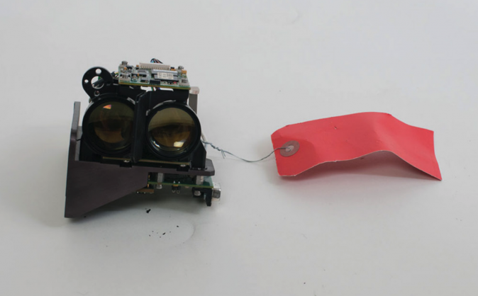 Laser range finder obtained by GAO investigators from the LESO program. (Government Accountability Office)