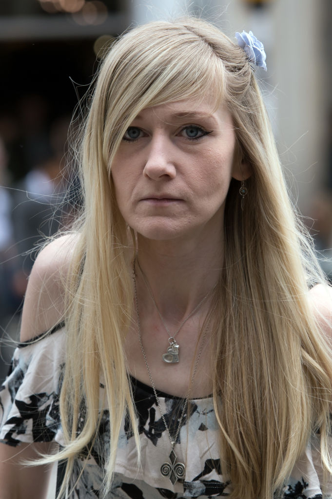 Connie Yates, the mother of terminally ill baby Charlie Gard, arrives at the High Court in London, England on July 25, 2017. (Carl Court/Getty Images)