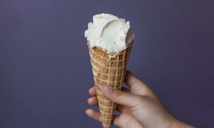 A stock photo of ice cream (Annie Wu/The Epoch Times)