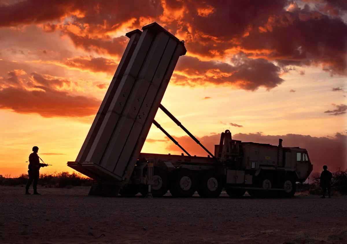 A THAAD missile battery, similar to those deployed in South Korea. (Lockheed Martin)