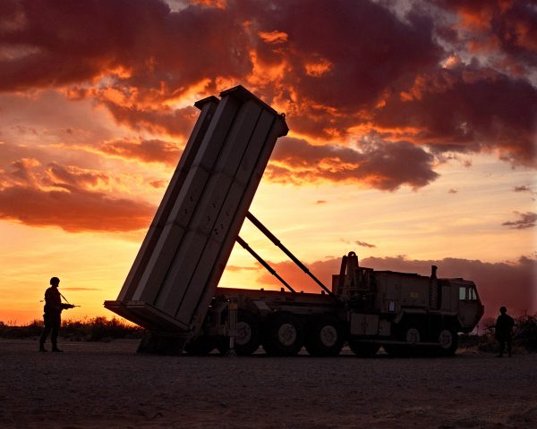 The THAAD missile defense system, seen this file photo, passed another test on July 30, shooting down an ICBM over the Pacific.' (Lockheed Martin)