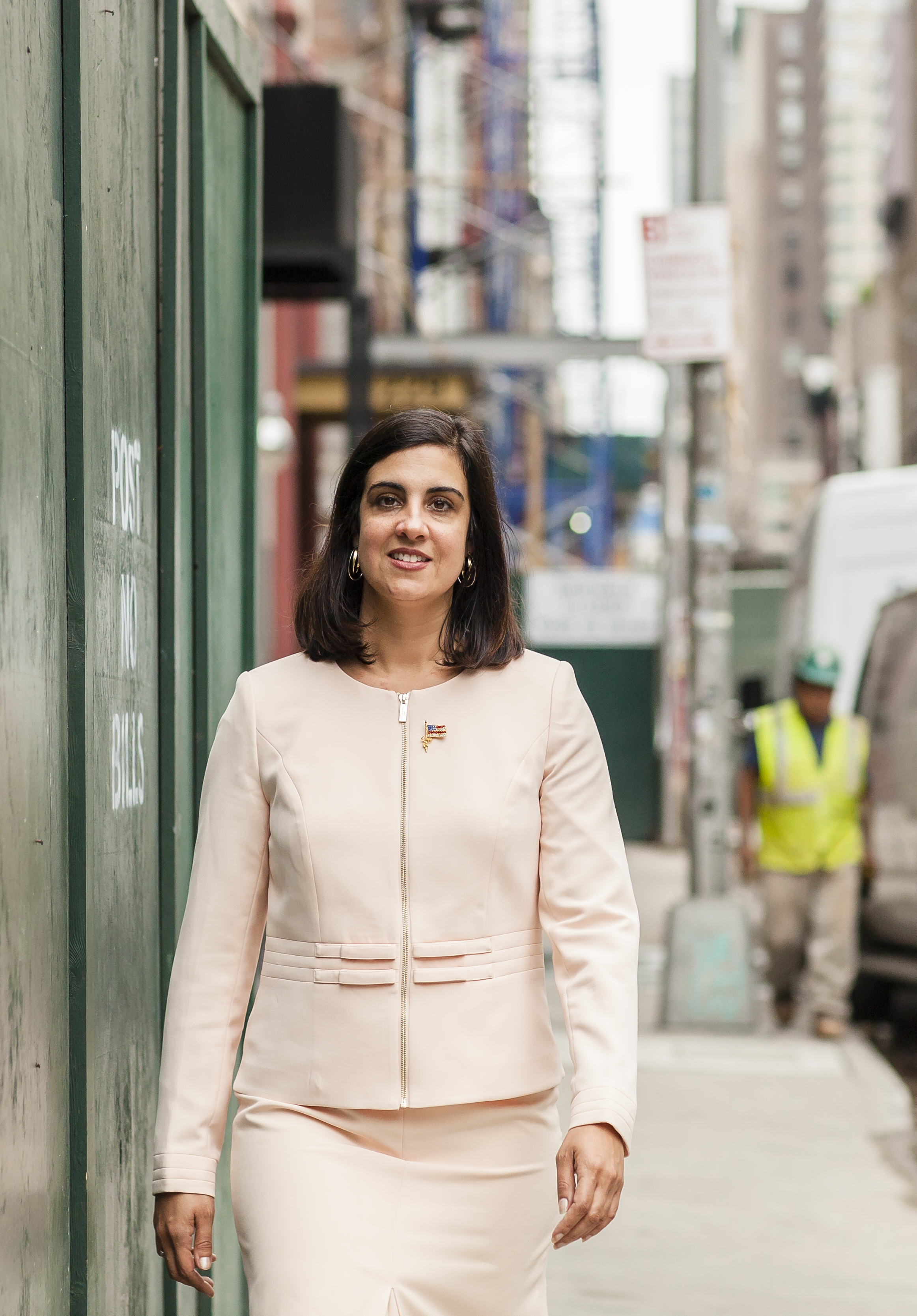 Republican mayoral candidate Nicole Malliotakis, in New York on July 27, 2017. (Samira Bouaou/The Epoch Times)