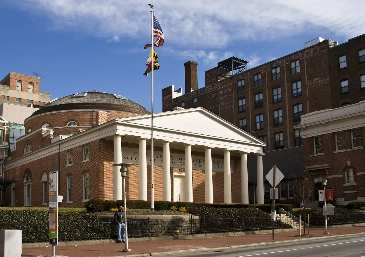 Davidge Hall at the University of Maryland in College City. (Acroterion/Wikimedia Commons)