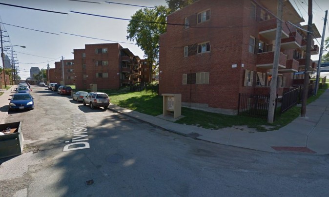 West 28th Street and Division Avenue, where officials say the shooting took place (Google Maps)
